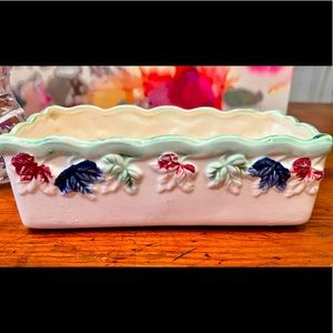 Hand Painted ceramic vase Made in OCCUPIED Japan